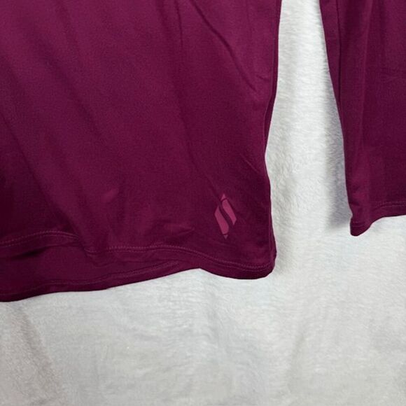 Skechers Active Long Sleeve Top Purple Go Run Lightweight Size Large - Picture 3 of 10
